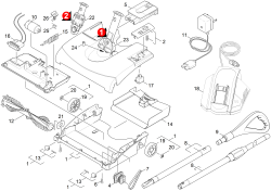 KÄRCHER Professional Ersatzteile Kehrmaschinen EB 30/1 TORNADO Einzelteile 1.545-110.0