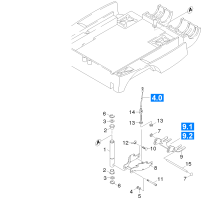 KÄRCHER Professional Ersatzteile Bodenreiniger BR 55/60 W BP Pack DOSE 1.384-122.0 Saugbalkenanhebung