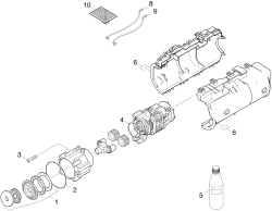 KÄRCHER Ersatzteile Hochdruckreiniger KB 3030 B 1.672-461.0-A Motor