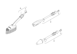 KÄRCHER Ersatzteile Hochdruckreiniger KB 3030 B 1.672-461.0-B Strahlrohr