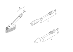 KÄRCHER Ersatzteile Hochdruckreiniger KB 3030 B 1.672-461.0-B Strahlrohr