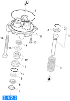 KÄRCHER Professional Ersatzteile Hochdruckreiniger Kaltwasser HD 9/20 -4M EU-I 1.524-401.0 Geradschubfuehrung