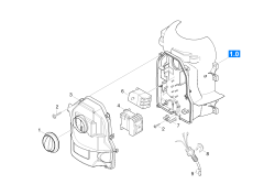 KÄRCHER Professional Ersatzteile Hochdruckreiniger Kaltwasser HD 9/20 -4M EU-I 1.524-401.0 E-Kasten