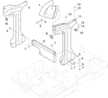 KÄRCHER Professional Ersatzteile Hochdruckreiniger Heisswasser HDS 5.0/30 1.028-342.0 Griff