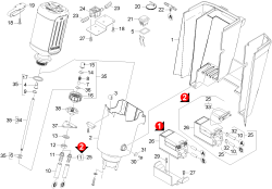 KÄRCHER Professional Ersatzteile Bodenreiniger BD 45/40 W Bp Pack EU 1.533-109.0 RM Dosierung