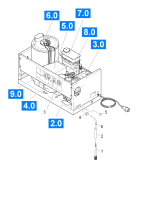 KÄRCHER Professional Ersatzteile Hochdruckreiniger Heisswasser HDS 12/14 -4 ST Eco 1110x565x700 2.699-002.0 Einzelteile