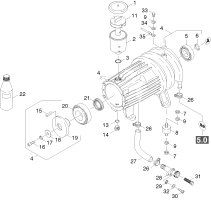 KÄRCHER Professional Ersatzteile Hochdruckreiniger Heisswasser HDS 9/16 4ST-GAS EU 1.251-103.0 Motor