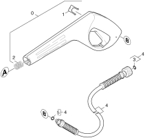 KÄRCHER Ersatzteile Hochdruckreiniger K 3.96 M 1.636-105.0-B Handspritzpistole