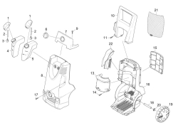 KÄRCHER Ersatzteile Hochdruckreiniger K 6.75 Jubilee Plus T400 *EU 1.397-806.0-A Gehaeuse