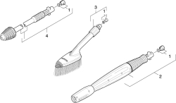 KÄRCHER Ersatzteile Hochdruckreiniger K 6.91MD PLUS -T300*EU 1.397-831.0-B Strahlrohr