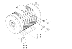 KÄRCHER Professional Ersatzteile Hochdruckreiniger Kaltwasser HD 17/20-4 CAGEEU-I 1.367-130.0 Motor