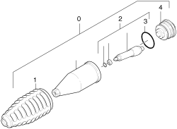 KÄRCHER Professional Ersatzteile Hochdruckreiniger Kaltwasser HD 17/20-4 CAGEEU-I 1.367-130.0 Düse