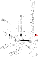 KÄRCHER Professional Ersatzteile Hochdruckreiniger Kaltwasser HD 17/20-4 CAGEEU-I 1.367-130.0 Ueberstroemer