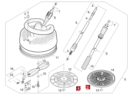 KÄRCHER Ersatzteile Hochdruckreiniger K 7.20MX-WB-PLUS*EU 1.034-850.0-B Flaechenreiniger