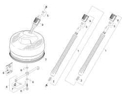 KÄRCHER Ersatzteile Hochdruckreiniger K 3.91 MD-PLUS-RWB-T100*EU 1.636-931.0-B Flaechenreiniger