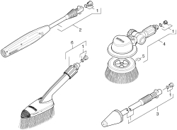 KÄRCHER Ersatzteile Hochdruckreiniger K 3.91 MD-PLUS-RWB-T100*EU 1.636-931.0-B Strahlrohr