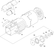 KÄRCHER Ersatzteile Hochdruckreiniger K 2.91MD-PLUS-T50*EU 1.400-604.0-A Motor