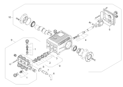 KÄRCHER Professional Ersatzteile Hochdruckreiniger Kaltwasser HD 11/35 Ec Cage 1.367-201.0 Kolben