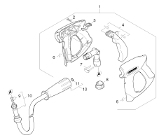 KÄRCHER Professional Ersatzteile Hochdruckreiniger Kaltwasser HD 11/35 Ec Cage 1.367-201.0 Handspritzpistole