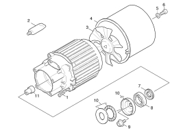 KÄRCHER Ersatzteile Hochdruckreiniger K 3.81M-PLUS 1.423-954.0-A Motor