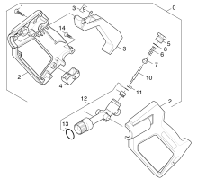 KÄRCHER Professional Ersatzteile Hochdruckreiniger Heisswasser BOSCH HPC 3 1.852-851.0 Handspritzpistole