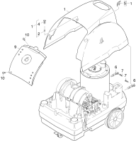 KÄRCHER Professional Ersatzteile Hochdruckreiniger Heisswasser HDS 3.0/20C Ea 1.170-612.0 Gehaeuse