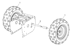 KÄRCHER Professional Ersatzteile Schneefraesen STH 8.66 W  Rad 1.335-201.0