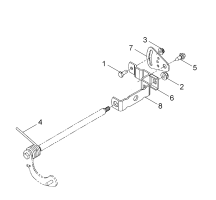 KÄRCHER Professional Ersatzteile Schneefraesen STH 8.66 W  Schaltwelle 1.335-201.0