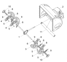 KÄRCHER Professional Ersatzteile Schneefraesen STH 8.66 W  Schneckenrad 1.335-201.0