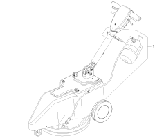 KÄRCHER Professional Ersatzteile Bodenreiniger BDP 43/1500 C Bp Pack 1.291-209.0 Vorsprueheinrichtung