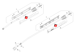 KÄRCHER Professional Ersatzteile Hochdruckreiniger Heisswasser HDS 13/24 Pe Cage 1.811-201.0 Strahlrohr