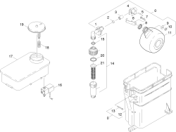 KÄRCHER Professional Ersatzteile Hochdruckreiniger Heisswasser HDS 13/24 Pe Cage 1.811-201.0 Schwimmerkasten
