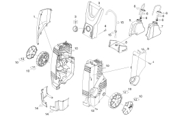 KÄRCHER Ersatzteile Hochdruckreiniger K 5.93M *EU 1.630-200.0-A Gehaeuse