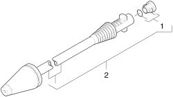KÄRCHER Ersatzteile Hochdruckreiniger K 2.00 PLUS *EU 1.671-530.0-B Strahlrohr