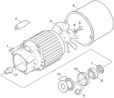 KÄRCHER Ersatzteile Hochdruckreiniger K 3.81M-PLUS 1.423-954.0-A Motor