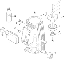 KÄRCHER Professional Ersatzteile Hochdruckreiniger Kaltwasser HD 6/15 -4ST    EU 1.374-203.0 Antrieb