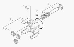 KÄRCHER Ersatzteile Hochdruckreiniger K 3.69 M 1.601-704.0-A Geradschubfuehrung