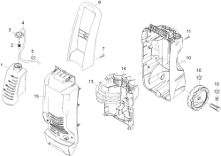 KÄRCHER Ersatzteile Hochdruckreiniger K 3.67MD PLUS 1.601-701.0-A Gehaeuse