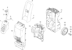 KÄRCHER Ersatzteile Hochdruckreiniger K 3.69 M 1.601-704.0-A Gehaeuse