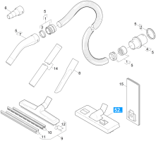 KÄRCHER Professional Ersatzteile Sauger NT 35/1 Tact      EU 1.184-800.0 Zubehoer