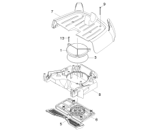 KÄRCHER Professional Ersatzteile Sauger ISS 35 1.184-811.0 Filterruettler