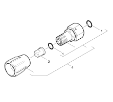 KÄRCHER Professional Ersatzteile Hochdruckreiniger Kaltwasser HD 7/10 CXF     EU 1.151-611.0 Düse