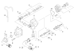 KÄRCHER Ersatzteile Hochdruckreiniger K 3.68MD PLUS 1.601-742.0-A Zylinderkopf