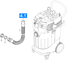 KÄRCHER Professional Ersatzteile Sauger ISS 55-S automatic 1.146-805.0 Ablassschlauch