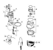 KÄRCHER Ersatzteile Pumpe SDP 14000 LEVEL SENSOR *EU-I 1.645-103.0 Einzelteile