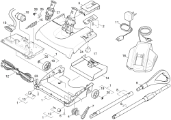KÄRCHER Professional Ersatzteile Kehrmaschinen RADIUS MINI Einzelteile 1.545-113.0