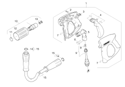 KÄRCHER Professional Ersatzteile Hochdruckreiniger Kaltwasser HD 1090 PLUS  EU 1.951-511.0 Handspritzpistole