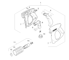KÄRCHER Professional Ersatzteile Hochdruckreiniger Heisswasser HDS 798 C       EU 1.174-101.0 Handspritzpistole