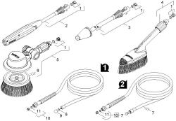 KÄRCHER Ersatzteile Hochdruckreiniger K 3.75 MD T250 *EU 1.950-120.0-B Strahlrohr