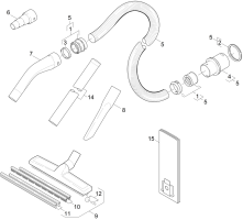 KÄRCHER Professional Ersatzteile Sauger NT 45/1 Tact 1.145-834.0 Zubehoer